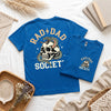Rad Dad Society Shirt, Cool Father Skull Snake Tee, Dad Gift
