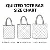 Sacred Heart Jesus Quilted Tote Bag, Catholic Faith Gift