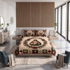 Sacred Heart of Jesus Quilt Set, Cardinal Christmas Bedding