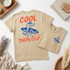 Personalized Cool Dads Club Shirt, Custom Name Surf Alligator Tee