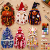 DIY Seasonal Crochet Door Hanger Kit, Holiday Gnome Wall Decor