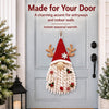 DIY Seasonal Crochet Door Hanger Kit, Holiday Gnome Wall Decor
