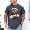 Shih Tzu Dad T-Shirt, Funny Dog Lover Tee for Father's Day