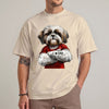 Shih Tzu Dad T-Shirt, Funny Dog Lover Tee for Father's Day