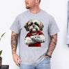 Shih Tzu Dad T-Shirt, Funny Dog Lover Tee for Father's Day