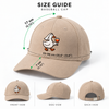 Silly Goose Bride Walking With Wine Glass - Embroidered Cap