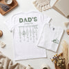 Personalized Dad Fishing Shirt, Custom Name Lures Tee, Reel Cool Dad Gift