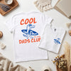 Personalized Cool Dads Club Shirt, Custom Name Surf Alligator Tee